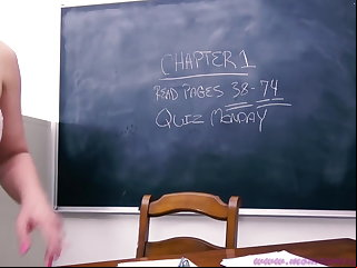 Aunt Aunt Tutors Disobedient Nephew - Brianna Beach